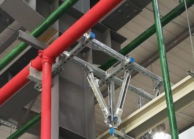 麦盖提该抗震支架的整体式支吊架结构协调性好